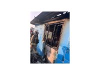 Antakya’da müstakil ev yandı