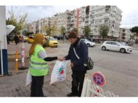 Dokumapark’tan toplanan portakallar vatandaşlarla paylaşıldı