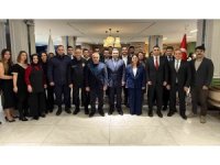 Anamur Adliyesi’nden tayin olan hakimlere veda