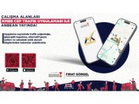 Kahramanmaraş’ta çalışma yapılan yollar "KMBB Cep Trafik" mobil uygulamasında
