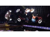 6 metrelik çukura düşen şahıs itfaiye ekiplerince kurtarıldı