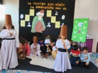 Anamurlu minikler Mevlana’yı andı