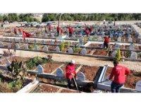 Kahramanmaraş’ta mezarlıklarda düzenleme