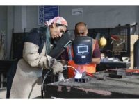 MERCEK’te çelik kaynak ustaları yetişiyor