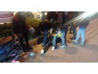 Kaza yaptığı motosikletini yaptıramadan tekrar kaza yaptı, yerde yaralı halde derdini anlattı