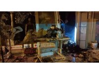 Isparta’da iç giyim mağazasında çıkan yangın itfaiye ekiplerince söndürüldü