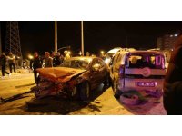 Baba yadigarı otomobil hurdaya döndü: 2 yaralı