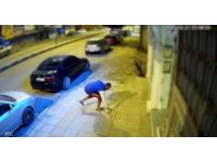 Park halindeki 6 araç ve 4 iş yerinin camlarını taşla kıran alkollü şahıs tutuklandı