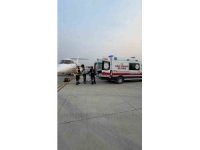 Hava ambulansı 6 günlük bebek için havalandı