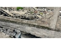 Kahramanmaraş’ta metruk ev çöktü