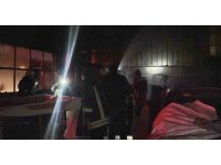 Burdur’da oto boyama atölyesinde çıkan yangın korkuttu