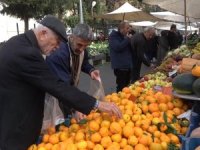 Semt pazarlarında kış yoğunluğu
