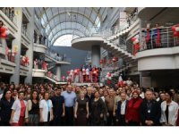 Akdeniz Üniversitesi Hastanesi’nde yeni yıl coşkusu