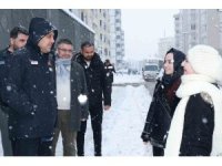 Başkan Toptaş:" Karla mücadele çalışmalarımız aralıksız sürüyor"