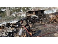 Osmaniye’de hızar atölyesi yangında kül oldu