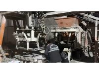 Burdur’da pres makinesine sıkışan işçi yaralandı