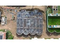 Lara Atıksu Arıtma Tesisi’nde kapasite arttırma çalışmaları hızla devam ediyor