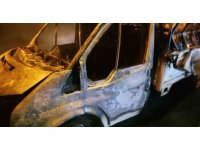 Osmaniye’de mandalina yüklü kamyonette çıkan yangın söndürüldü