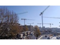 Hava sıcaklığı eksilere düştü, inşaatlarda çalışmalar durma noktasında geldi