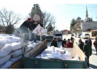 Büyükşehir’den 2025 yılında hayvancılığa 503 bin 625 kg yem desteği