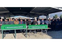 Kazada hayatını kaybeden baba ve gelin Düziçi’nde son yolculuğuna uğurlandı