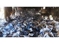 Alanya’da klima deposundaki yangının boyutu gün aydınlanınca ortaya çıktı