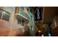 Elektrikli soba yangına neden oldu: Daire alev alev yandı