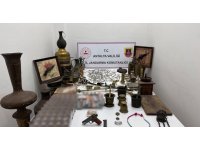 Antalya’da tarihi eser ve kaçak eşya operasyonu