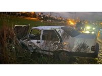 Serik’te iki otomobilin karıştığı kazada 1 kişi yaralandı