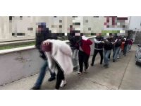 Adana’da uyuşturucu operasyonu: 11 tutuklama