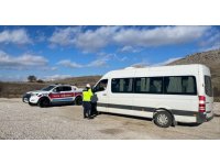 Burdur’da 730 araca idari ceza