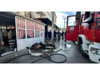 Aksu’da iş yeri yangını korkuttu