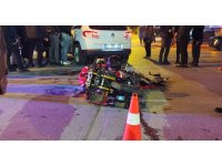 Kaskını kız arkadaşına verdiği feci kazada hayatını kaybetti