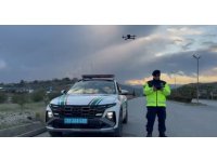 Mersin otoyolunda dron destekli jandarma denetimi: 6 bin 230 TL ceza