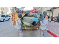 Kepez’de cadde ve kaldırım işgallerine sıkı takip