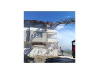 Kırıkhan’da çatı yangını