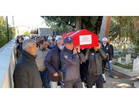 Vefat eden polis memuru törenle son yolculuğuna uğurlandı