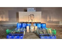 Elmalı’da 3 bin 750 litre kaçak ve sahte alkol ele geçirildi