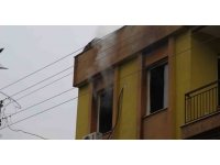 Antalya’da dairede çıkan yangın korkuttu