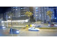 Yayaya yol vermek isterken zincirleme kazaya neden oldu