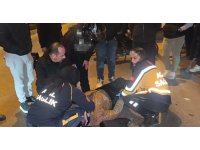 Dönüş yasağı olan yerden dönen otomobil motosikletle çarpıştı: 1 yaralı