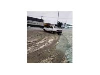 Karda drift keyfi pahalıya patladı
