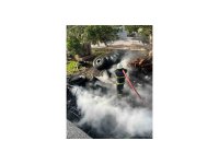 Arsuz’da hurdalık yangını