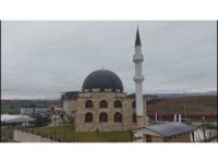 Deprem sonrası inşa edilen 118. cami olan ‘Gazze Şehitleri Camii’ ibadete açıldı