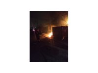 Arsuz’da müstakil evden alevler yükseldi
