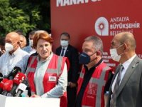 Meral Akşener Manavgat Afet Yönetim Merkezini Ziyaret Etti