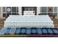 Adana’da 2 bin 495 litre sahte alkol ele geçirildi