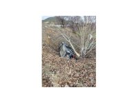 Burdur’da otomobil şarampole devrildi: 4 yaralı