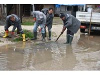 Kepez Belediyesi sağanak yağışlara karşı seferber oldu