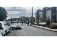 Antalya’da hafif ticari araç motosikletle çarpıştı: 1 ölü